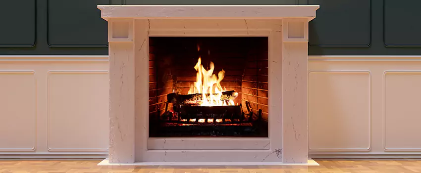 Decorative Electric Fireplace Installation in Centreville, Virginia