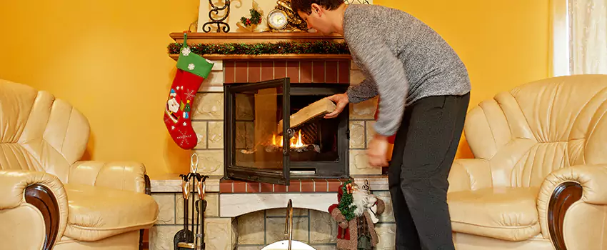 Gas to Wood-Burning Fireplace Conversion Services in Centreville, Virginia