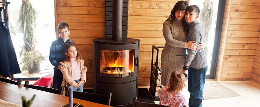 Morso Cast Iron Fireplace Insert Installation in Centreville, Virginia