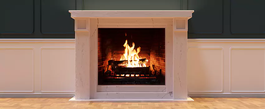 Open Flame Wood-Burning Fireplace Installation Services in Centreville, Virginia