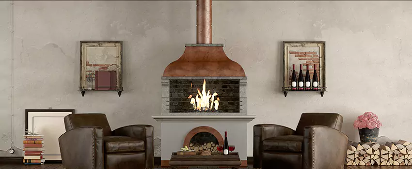 Thelin Hearth Products Providence Pellet Insert Fireplace Installation in Centreville, VA