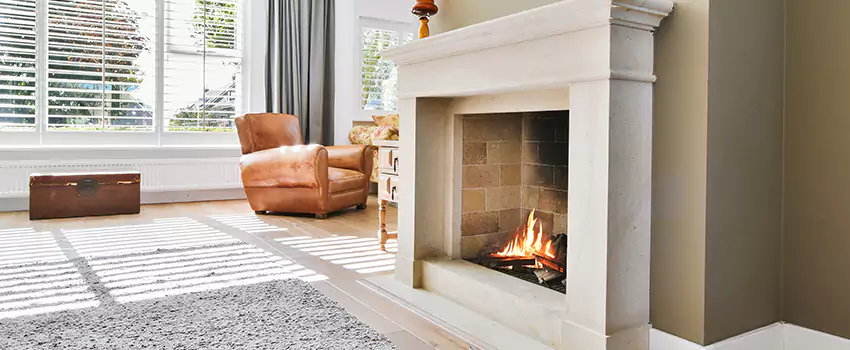 Vintage Fireplace Refacing in Centreville, Virginia