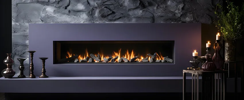 Ember Bed for Ventless Gas Fireplace in Centreville, VA